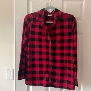 Soma Christmas plaid cool nights pj